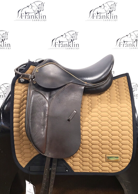 Collegiate Dressage Saddle 16.5" Seat Consignment #777