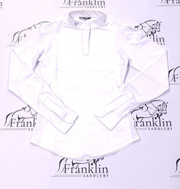 Horse Pilot Horse Pilot Women's Aerolight Long Sleeve Show Shirt White