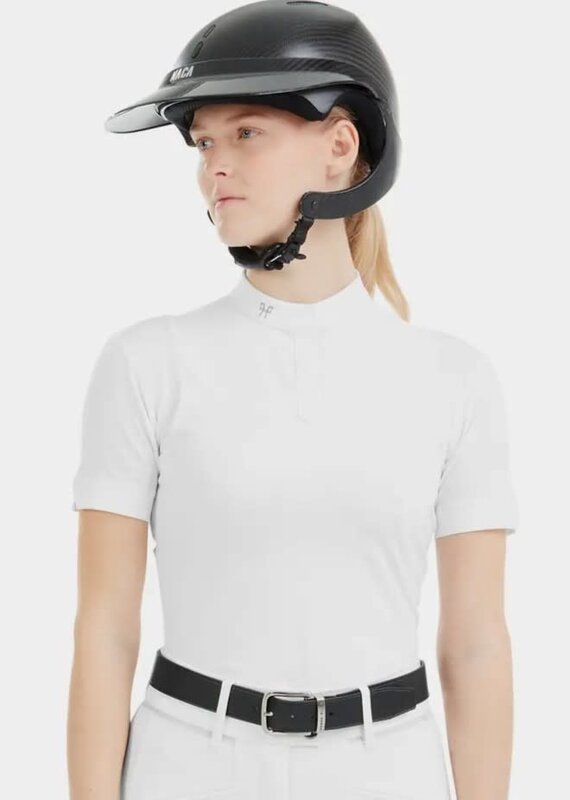 Horse Pilot Horse Pilot Women's Aerolight Short Sleeve Show Shirt White