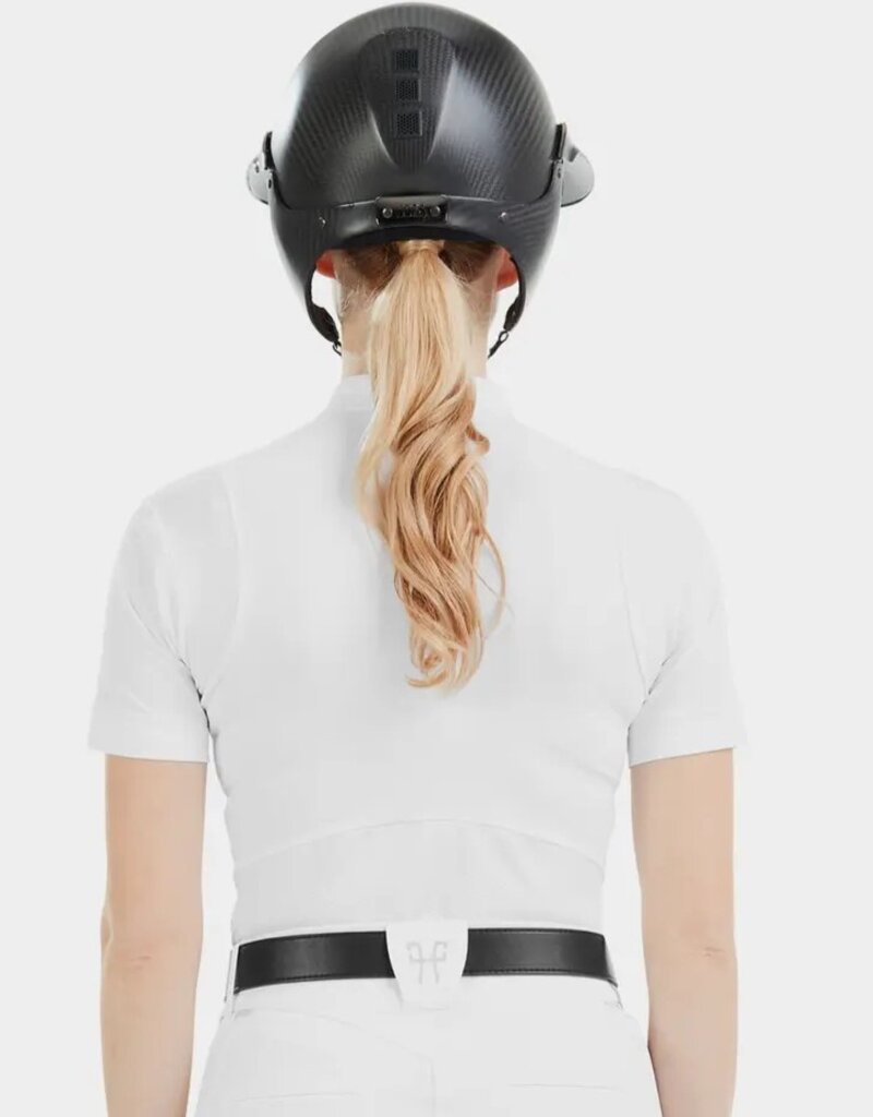 Horse Pilot Horse Pilot Women's Aerolight Short Sleeve Show Shirt White
