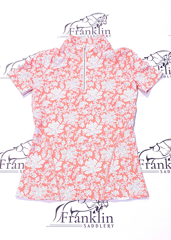 RJ Classics RJ Classics Women's Lucy SS Sun Shirt Coral Paisley