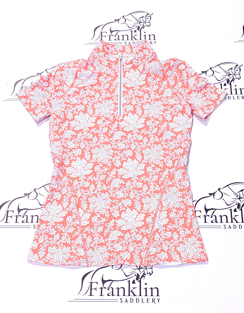 RJ Classics RJ Classics Women's Lucy SS Sun Shirt Coral Paisley