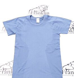 TKEQ TKEQ The 'Kennedy' 2.0 Seamless Short Sleeve Shirt Denim