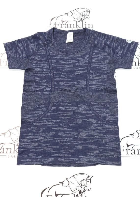 TKEQ TKEQ The 'Kennedy' 2.0 Seamless Short Sleeve Shirt Navy Camo