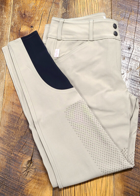 The Tailored Sportsman The Tailored Sportsman Women's Bootsock Breech w/Silicone Knee LR FZ Tan