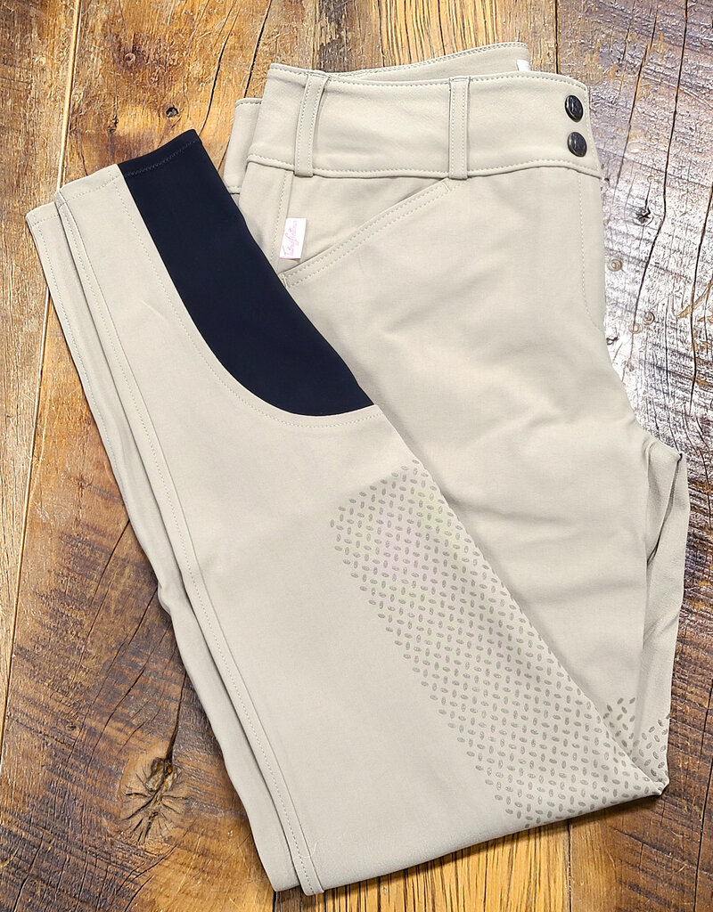 The Tailored Sportsman The Tailored Sportsman Women's Bootsock Breech w/Silicone Knee LR FZ Tan