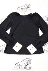 Euphoric Equestrian Euphoric Equestrian Ladies Kloud Long Sleeve Show Shirt Black