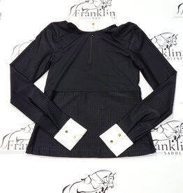 Euphoric Equestrian Euphoric Equestrian Ladies Kloud Long Sleeve Show Shirt Black