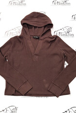Euphoric Equestrian Euphoric Equestrian Cali Waffle Hoodie Coco Bean