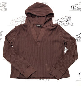 Euphoric Equestrian Euphoric Equestrian Cali Waffle Hoodie Coco Bean