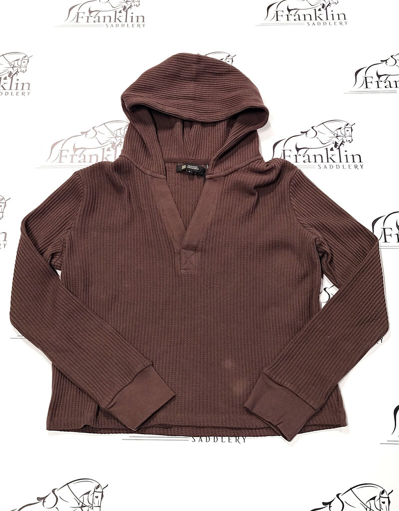 Euphoric Equestrian Euphoric Equestrian Cali Waffle Hoodie Coco Bean