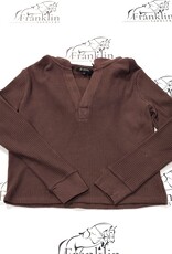 Euphoric Equestrian Euphoric Equestrian Cali Waffle Hoodie Coco Bean