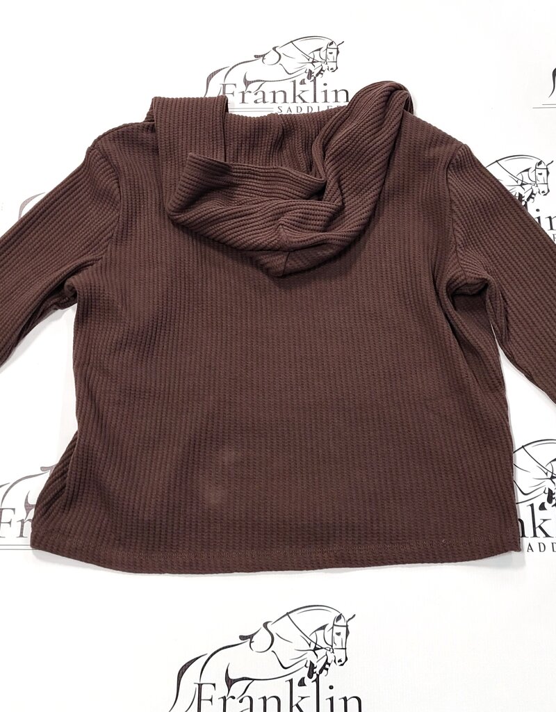 Euphoric Equestrian Euphoric Equestrian Cali Waffle Hoodie Coco Bean