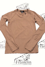 Euphoric Equestrian Euphoric Equestrian Malibu Long Sleeve Shirt Coffee