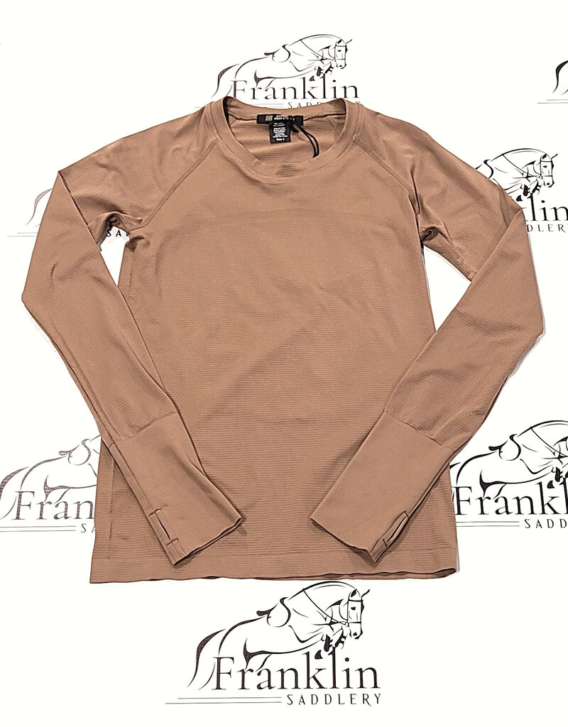 Euphoric Equestrian Euphoric Equestrian Malibu Long Sleeve Shirt Coffee