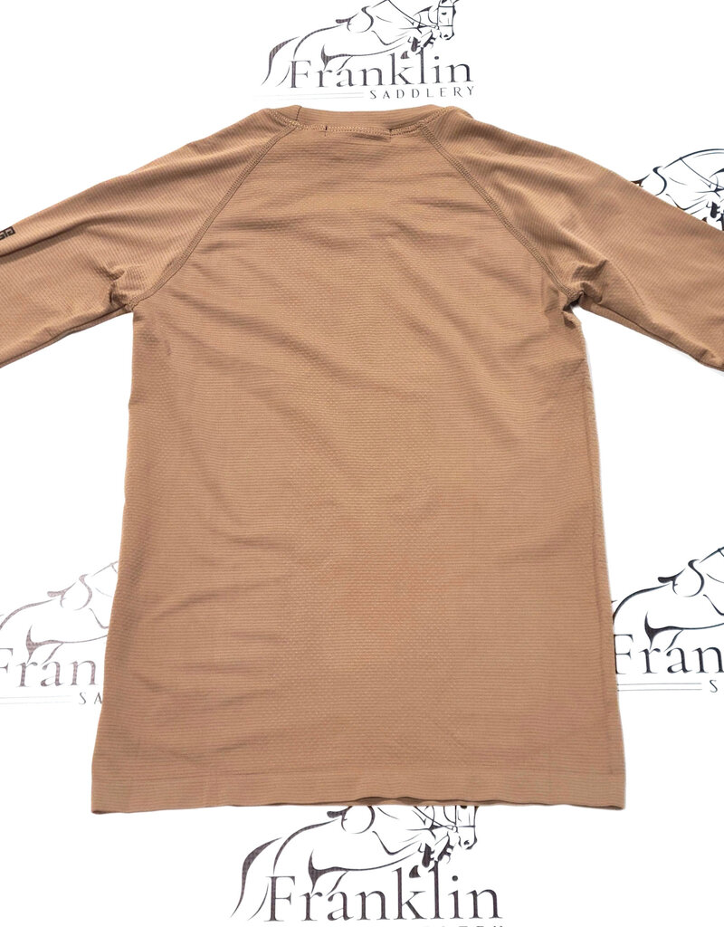 Euphoric Equestrian Euphoric Equestrian Malibu Long Sleeve Shirt Coffee