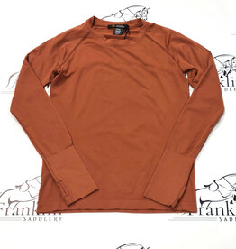 Euphoric Equestrian Euphoric Equestrian Malibu Long Sleeve Shirt Rust