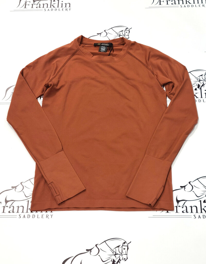 Euphoric Equestrian Euphoric Equestrian Malibu Long Sleeve Shirt Rust