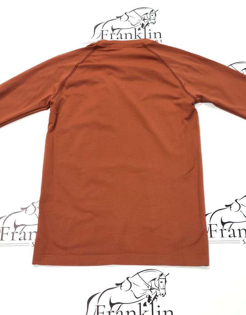 Euphoric Equestrian Euphoric Equestrian Malibu Long Sleeve Shirt Rust