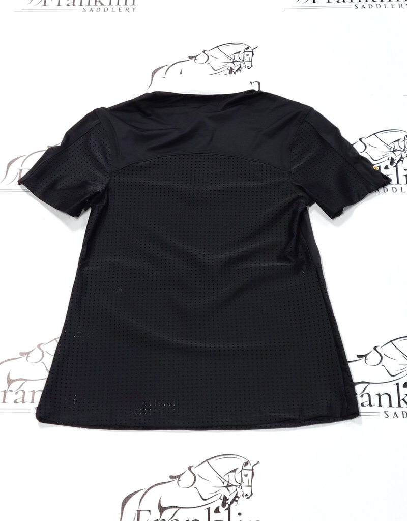 Euphoric Equestrian Euphoric Equestrian Grace Short Sleeve Show Shirt Black