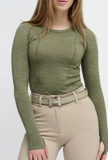 TKEQ TKEQ The Kennedy Seamless Long Sleeve Wallstreet Camo