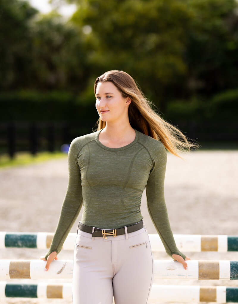 TKEQ TKEQ The Kennedy Seamless Long Sleeve Wallstreet Camo