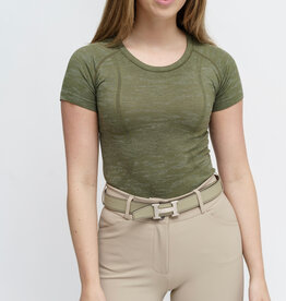 TKEQ TKEQ The Kennedy Seamless Short Sleeve Wallstreet Camo