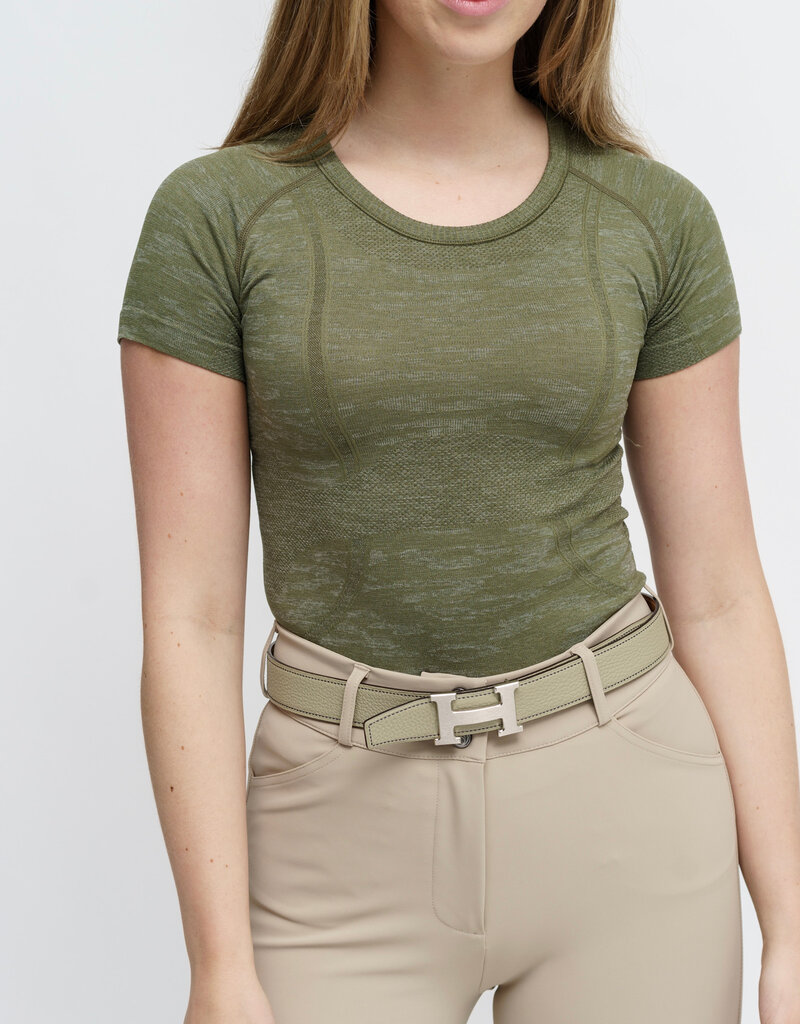 TKEQ TKEQ The Kennedy Seamless Short Sleeve Wallstreet Camo