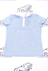 Ariat Ariat Youth Aptos Short Sleeve Show Shirt Blue Stripe