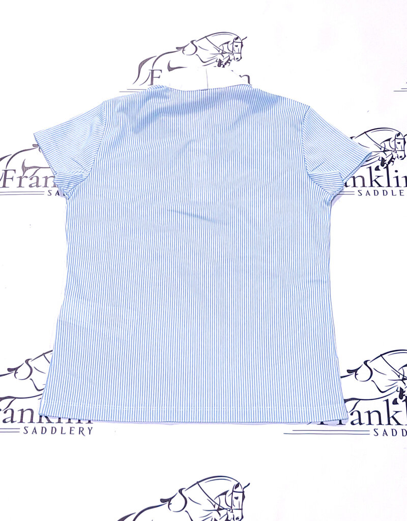 Ariat Ariat Youth Aptos Short Sleeve Show Shirt Blue Stripe