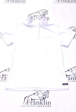 Kerrits Kerrits Kids Encore Short Sleeve Show Shirt White/Bit of Luck