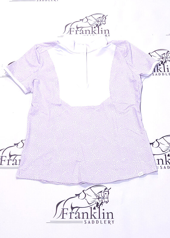 RJ Classics RJ Classics Tessa Jr SS Show Shirt Floral Burst Lilac