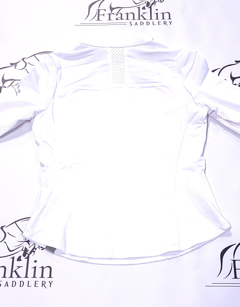 RJ Classics RJ Classics Tori Jr LS Show Shirt White Smiley