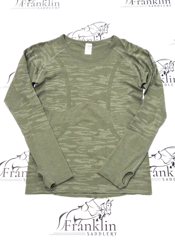 TKEQ TKEQ The Kennedy Seamless Long Sleeve Wallstreet Camo