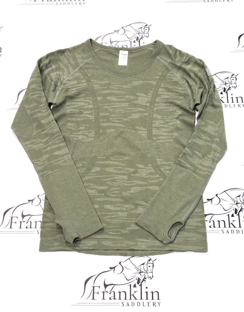 TKEQ TKEQ The Kennedy Seamless Long Sleeve Wallstreet Camo
