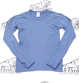 TKEQ TKEQ The 'Kennedy' 2.0 Seamless Long Sleeve Shirt Denim