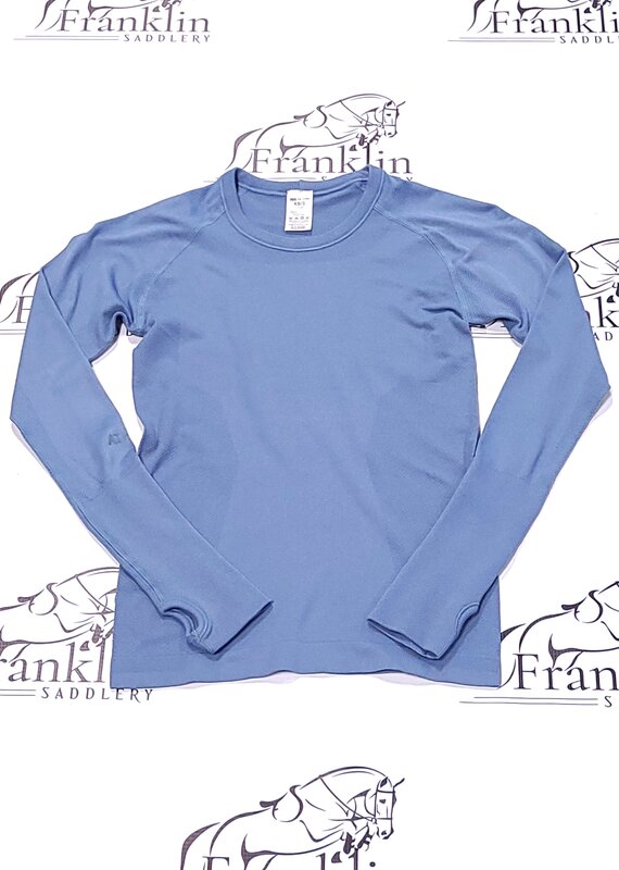 TKEQ TKEQ The 'Kennedy' 2.0 Seamless Long Sleeve Shirt Denim