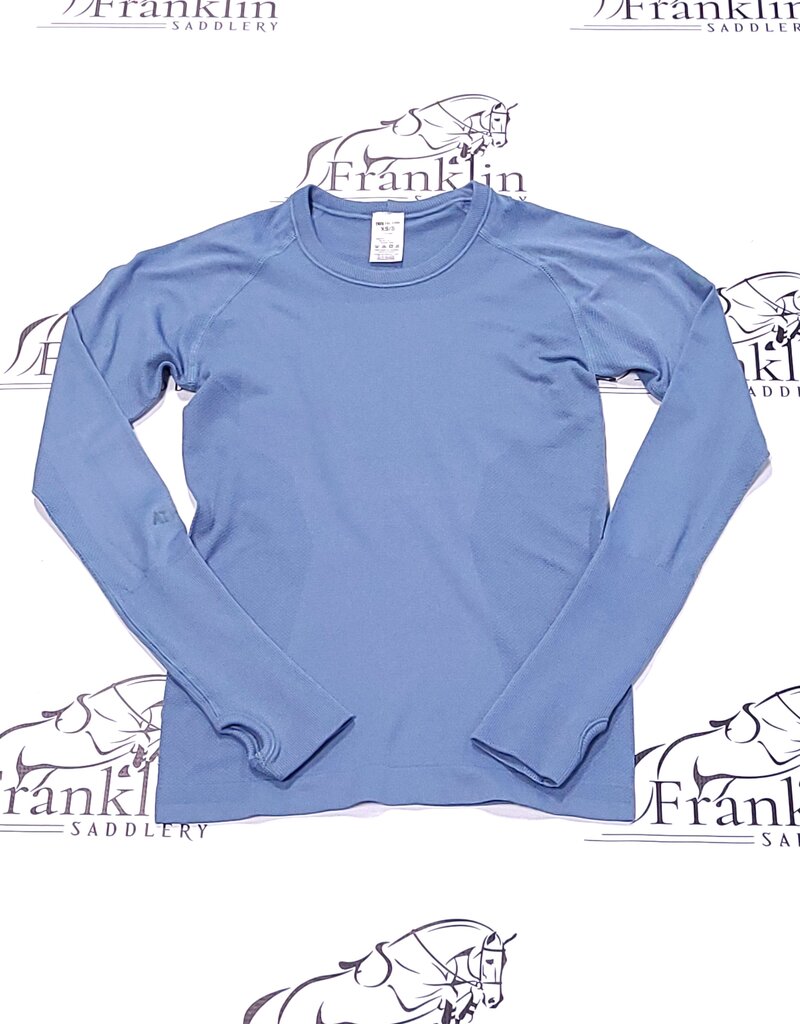 TKEQ TKEQ The 'Kennedy' 2.0 Seamless Long Sleeve Shirt Denim