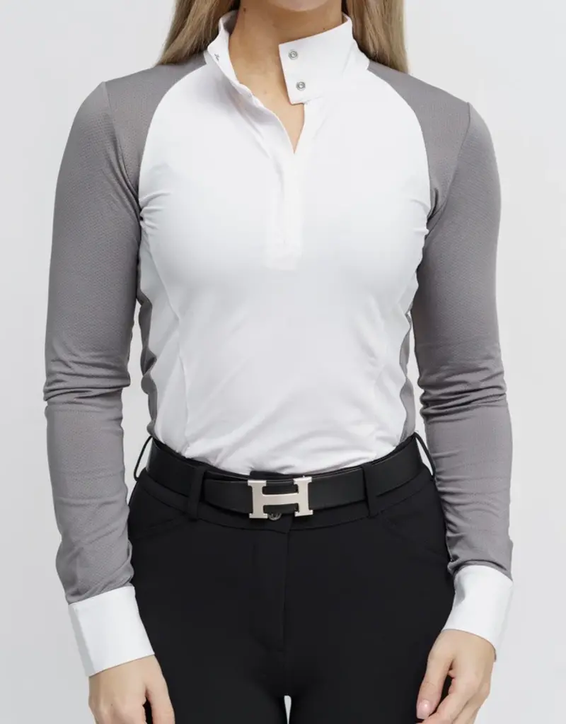 TKEQ TKEQ The 'Sloan' Competition Long Sleeve Shirt Opal