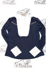 Chestnut Bay Chestnut Bay Caliente Liberty Long Sleeve Show Shirt Navy