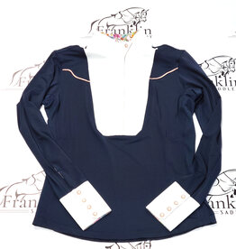 Chestnut Bay Chestnut Bay Caliente Liberty Long Sleeve Show Shirt Navy