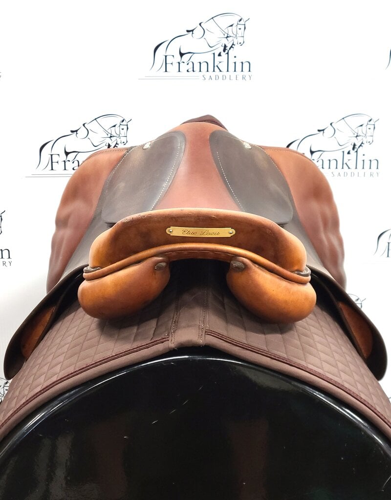 Used Butet M 17.5" Seat 2.5 Flap Standard Tree Gold Saddle Consignment #791