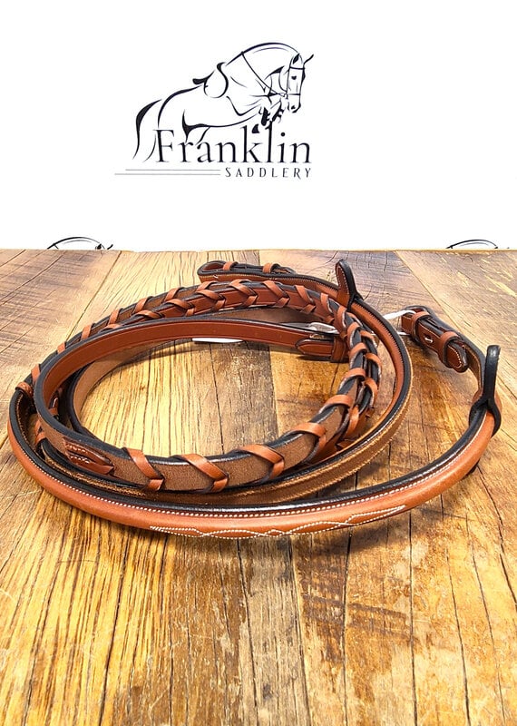 Butet New Butet Hunter Braided 16MM Reins Gold