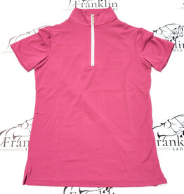 The Tailored Sportsman The Tailored Sportsman Ladies Ice Fil Short Sleeve Pinkberry/White/Silver