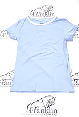 The Tailored Sportsman The Tailored Sportsman Short Sleeve T-Shirt Almost Pale Blue/White