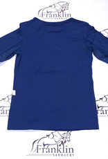 The Tailored Sportsman The Tailored Sportsman Long Sleeve T-Shirt Bluest Blue/White