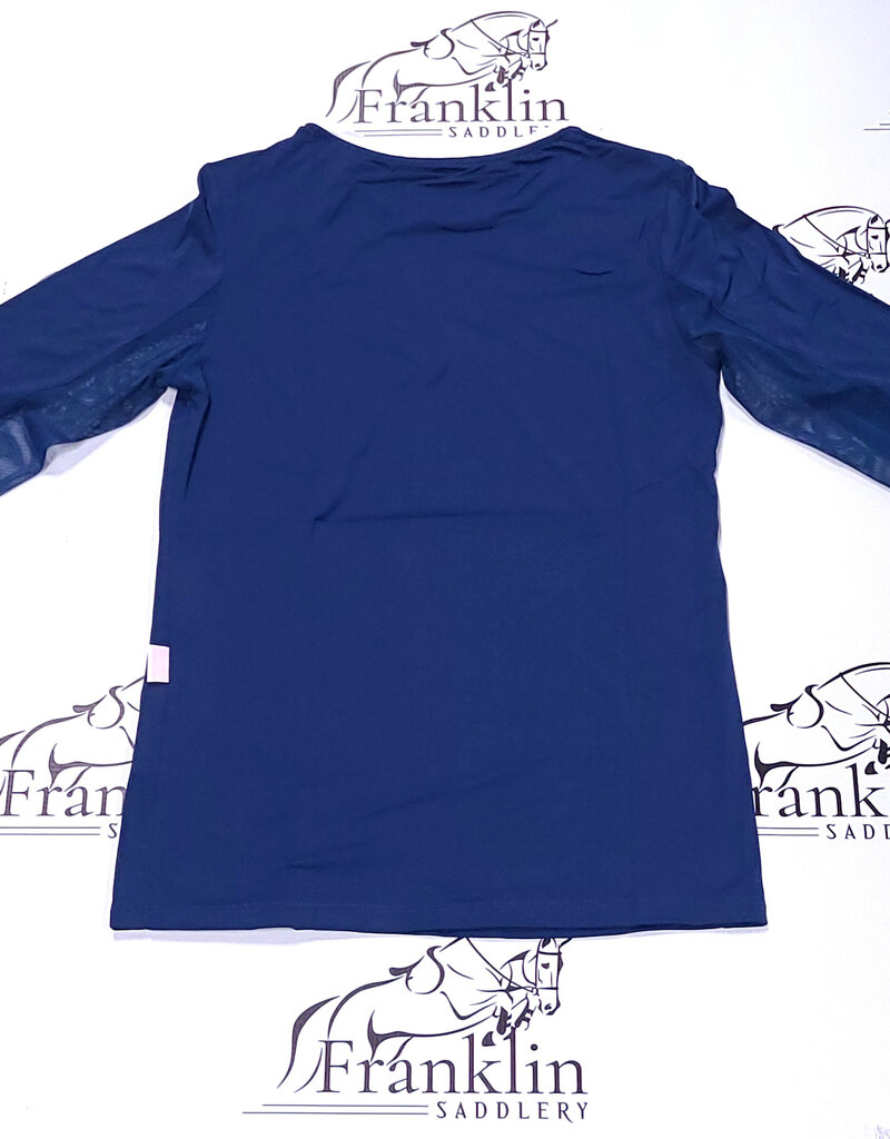 The Tailored Sportsman The Tailored Sportsman Long Sleeve T-Shirt Bluest Blue/White