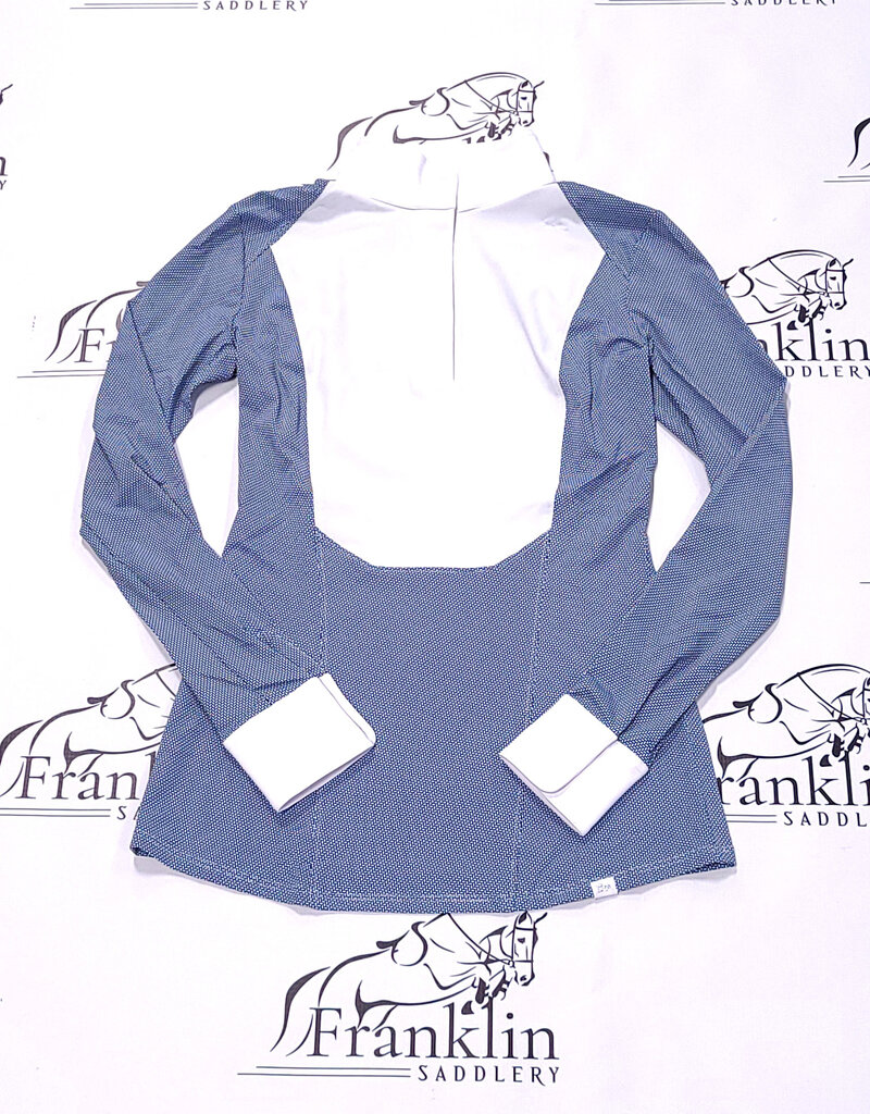 RJ Classics RJ Classics Women's Liv Show Shirt Petal Dots Blue