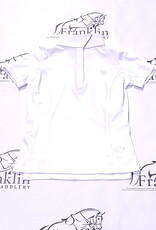 Romfh Romfh Children's Sarah Short Sleeve Show Shirt White/Lilly Bits Juicy Pink