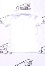 Romfh Romfh Children's Sarah Short Sleeve Show Shirt White/Lilly Bits Juicy Pink